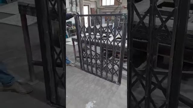 Решетки раздвижные для помещений КПП г. Ростов-на-Дону