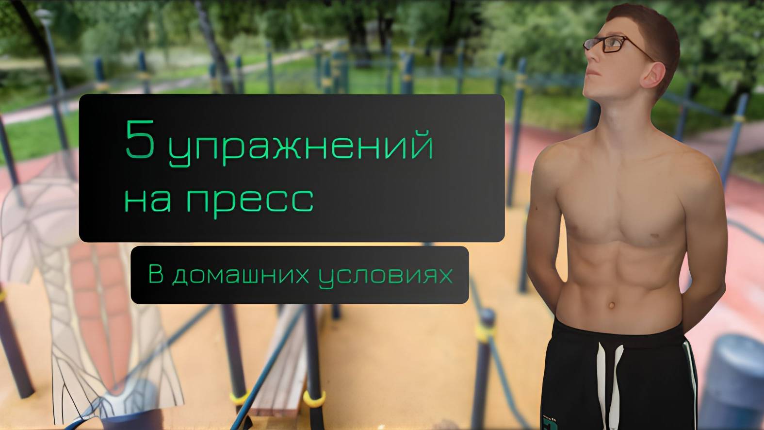 Упражнения для пресса. Качаем пресс. В домашних условиях.
