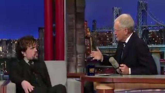 Peter Dinklage Interview - Late Night With David Letterman - 26th March, 2014