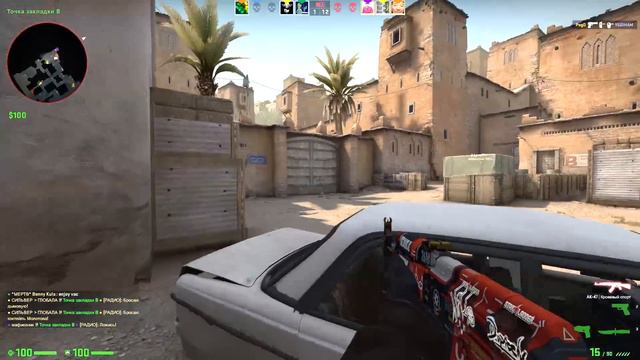 CS:GO ОТ СИЛЬВЕРА ДО ГЛОБАЛА БЕЗ ЧИТОВ. ПОЧУЯЛ НА ЗВУК смотреть онлайн