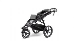 Как складывается вездеходная коляска Thule Urban Glide 2 Fold Grey Melange on Black