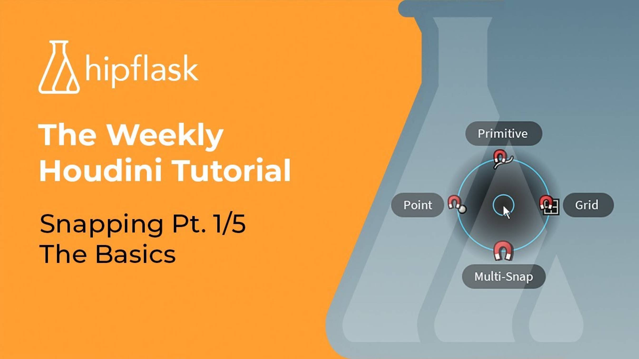 01_The Weekly Houdini Tutorial Snapping Pt 1/5  The Basics Grid Point Primitive MultiSnap