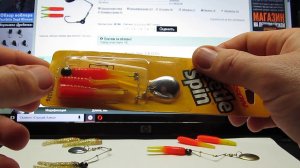 Распаковка посылки из Fmagazin. Блесна Johnson Beetle Spin BSVP 1/8 (3,5г)