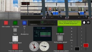 играем в игру Метро 2D катаемся Бутовской линии Московского метрополитена