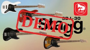 Бас-гитара STAGG SBJ-30 - демонстрация звучания