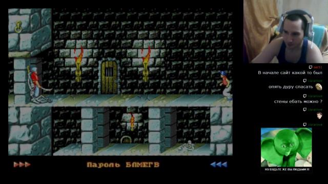 Prince of Persia прохождение Денди и Сега