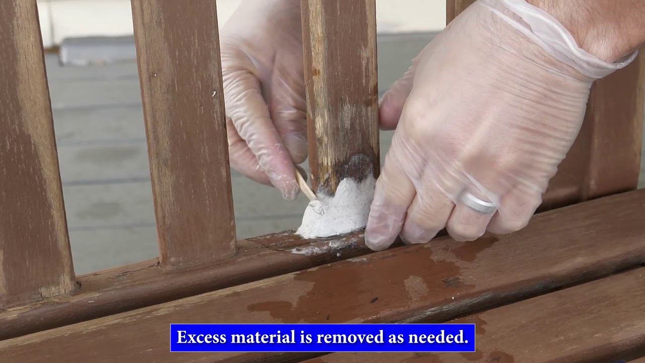 Как отремонтировать деревянное кресло с помощью эпоксидной пасты Free Form AIR смотреть онлайн