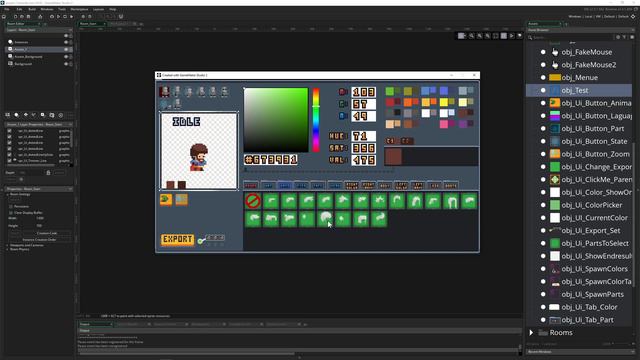 Devlog - Character/sprite sheet creation tool #1
