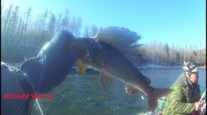 Рыбалка на Хариуса в Республике Тыва. Октябрь. 2022г.Часть 2