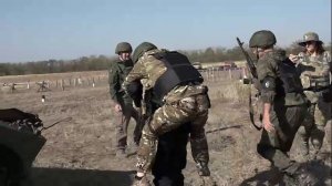 Сотрудники ГУ МВД России по Запорожской области приняли участие в занятиях по тактической медицине