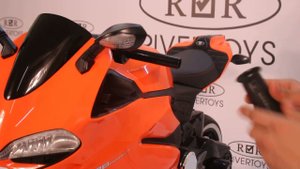 Детский электромотоцикл Ducati (RiverToys, А001АА, сборка)