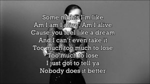 Niia - Nobody (Lyrics)