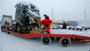 отзыв о компании ВоркТрак и Погрузка кабины Скания CG19