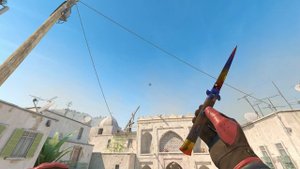 Stiletto Knife Marble Fade | CS2 Skin Showcase #203