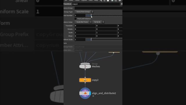 Stacking Objects Houdini Quick Tips