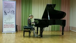 Даша на конкурсе "Классика Белогорья"