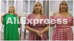 Обзор и распаковка платьев с сайта AliExpress 👗🥻Не могу выйти с образа 😊