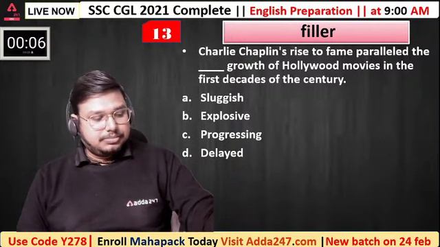 SSC CGL 2021-22 | English | Paper-11 | Previous Year Questions #42 By Bhragu Kulshrestha