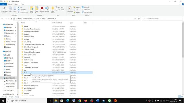 EA FC 24: Where Is The Save Game & Config Files (fcsetup) Located On PC