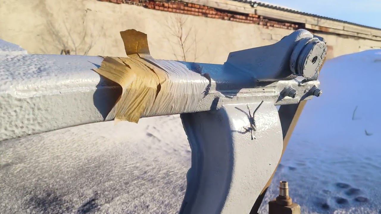 Грунтование рамы. смотреть онлайн