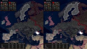 [HoI4] Double Timelapse - Vanilla AI VS Expert AI