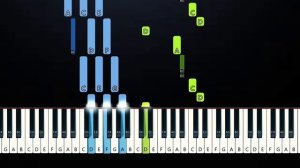 NBSPLV - The Lost Soul Down (sped up_tiktok version)(Piano Tutorial)