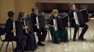 BORODIN Polovtsian Dances for 13 accordions / БОРОДИН "Половецкие пляски" для 13 аккордеонов