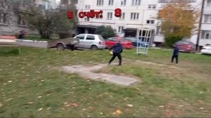 дворовой футбол.