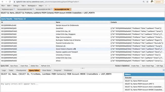 15 Apex Scenario | Apply Parent to Child SOQL on Standard Relationship Field | Salesforce Training