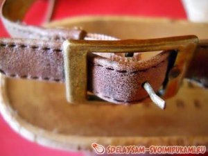 Как заменить резинку на ремешках обуви