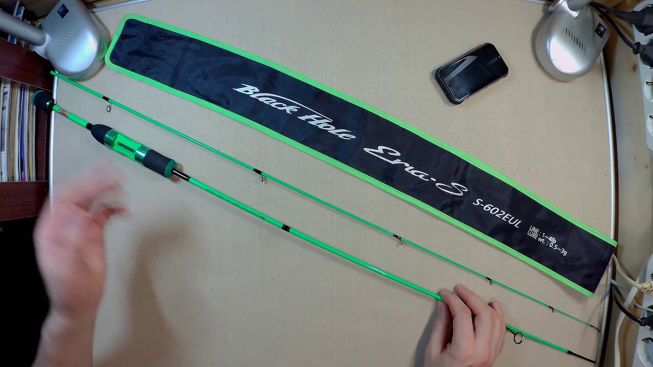 Распаковка посылки из Fmagazin. Спиннинг Black Hole Eria-S