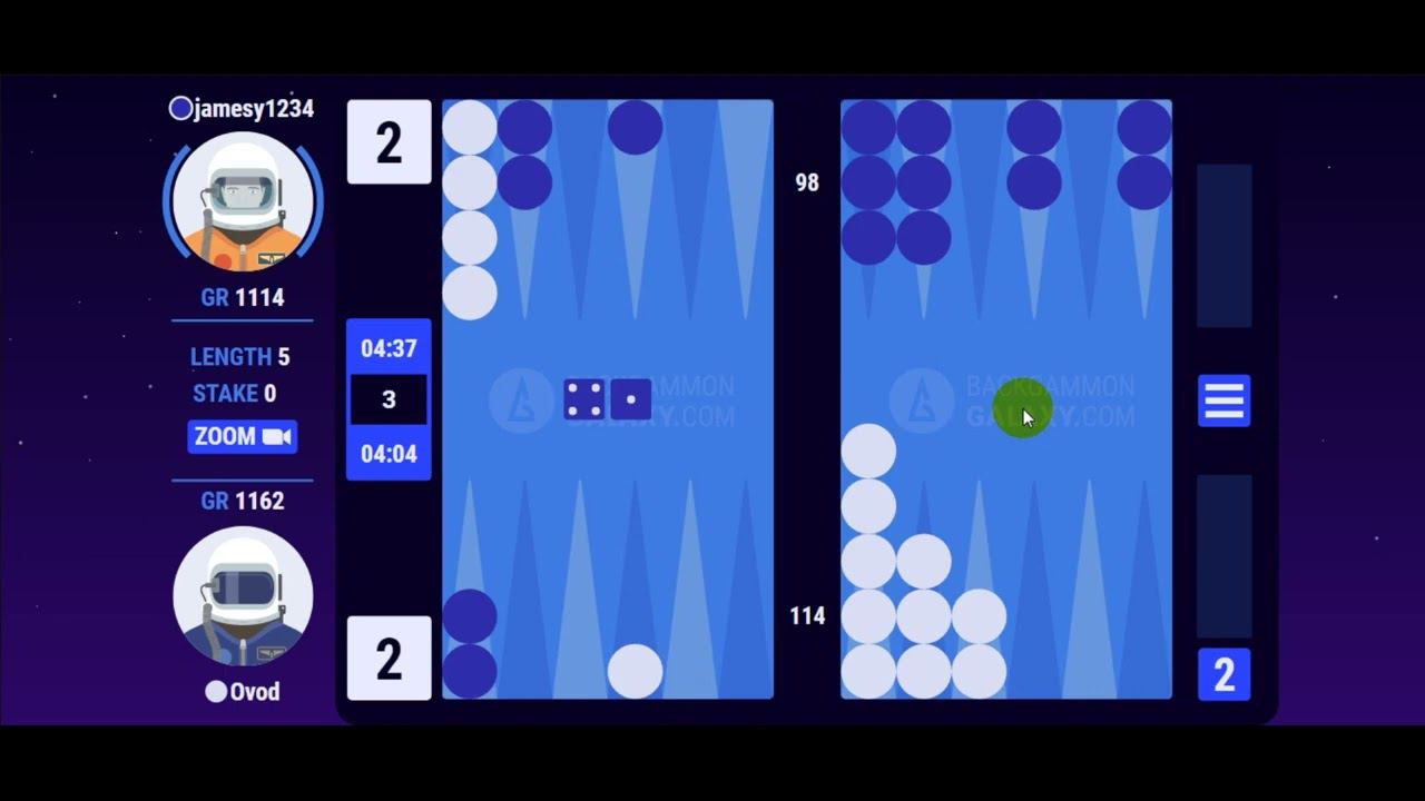 Backgammon (Короткие нарды) - #41 Пробежка  #игры