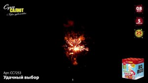 СС7253 Салют "Удачный выбор"