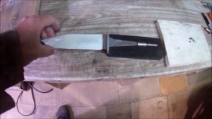 Переделка старого ножа /N9 "Predator"/