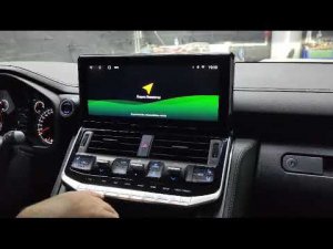 Шикарная магнитола для Toyota Land Cruiser 300 2021-2023