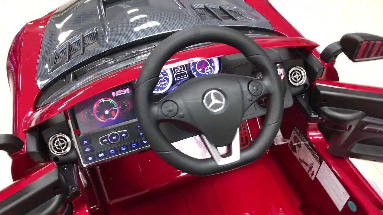 Электромобиль Mercedes-Benz SLS AMG Red Carbon Edition - SX128-S