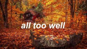 all too well 10 minutes taylor's version by taylor swift but it's raining and you're in empty arena