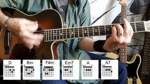 ACROSS THE UNIVERSE GUITAR LESSON - How To Play Across The Universe By The Beatles
