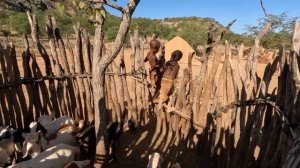 Visit of the Ovahimba ( Himba ) Living Museum