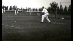 1920s William Tilden Silent Instructional Tennis Vintage Film