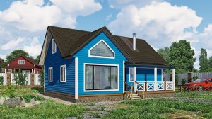 Дом Баня со вторым светом