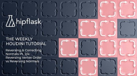 02_Reversing Correcting Normals in Houdini Pt 2/4 Reversing Vertex Order vs Reversing Normals