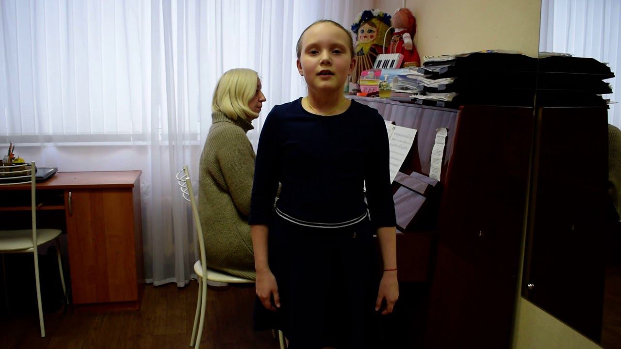 Муравьева Мария 10 лет "Вечер" муз. И.Францескевич, сл.И.Бунина