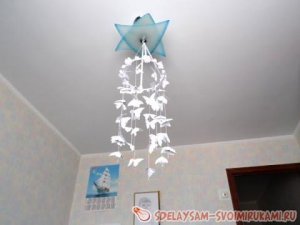 Как сделать мобиля «Бабочки»