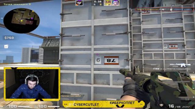 CS GO стрим напарники wingman #2