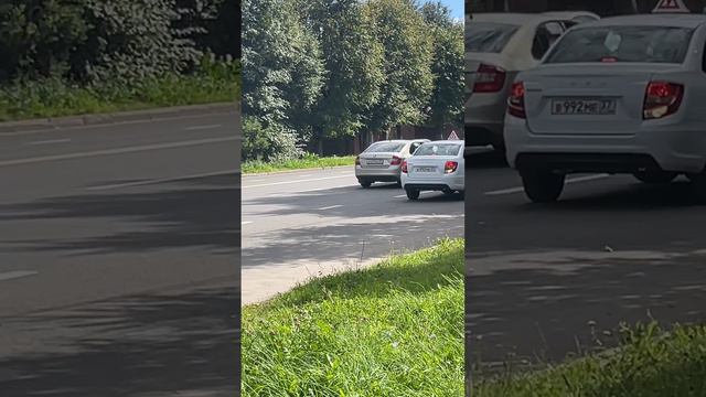 Водитель спадлил ученику на дороге. Особенности ПДД в Иваново.