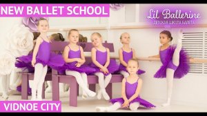 New ballet school in Vidnoe city. Ballet dance