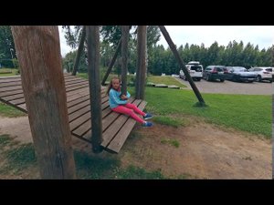 Весьегонск 2020. 1 августа. Прогулка с внучкой. Слегка ветреный денёк)..