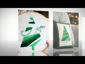 Как сшить новогоднюю подушку. Мастер класс