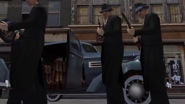 The Real Mafia Game - Mafia 1 best moments and Mafia shootouts - Better than mafia 3?